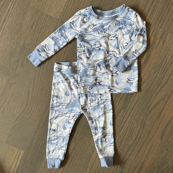 🌸Old Navy Dinosaur 4PC PJ Set - Picture 3 of 12